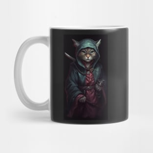 Warrior Kitten Monk Mug